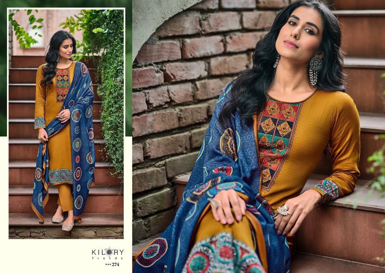 Kilory Hayat Jam Cotton Dress Material Catalog
